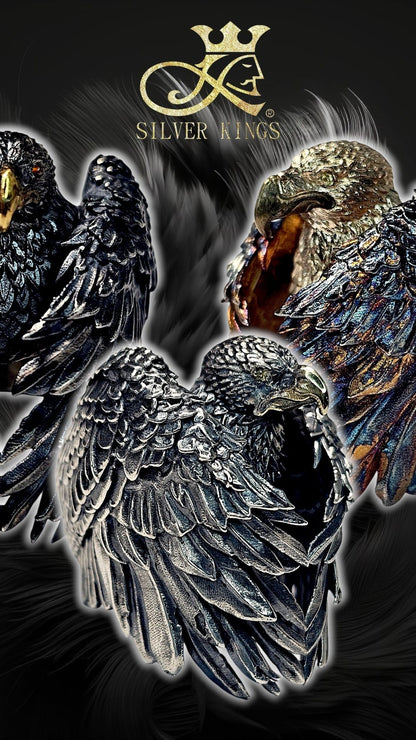 Backlit Wings 逆光之翼戒指 (Silver)