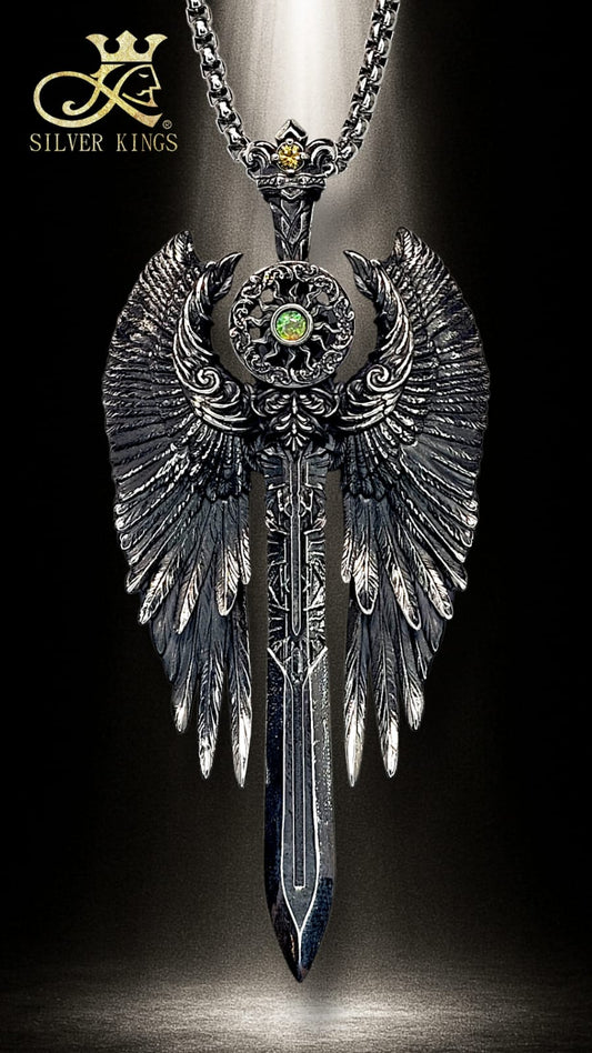 Winged Sword Pendant