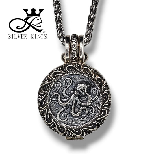 Cutterfish Pendant Infinity [大墨魚] with chain