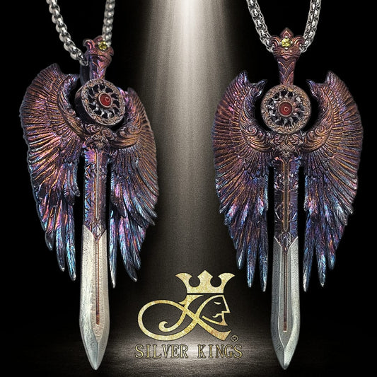 Winged Sword Pendant