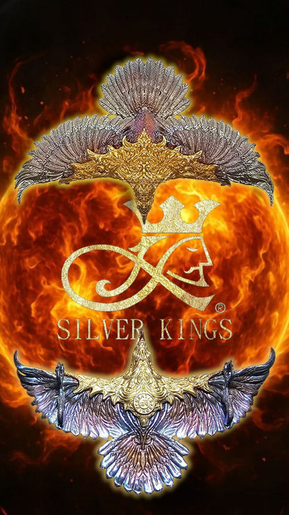 Rainbow Crow Necklace