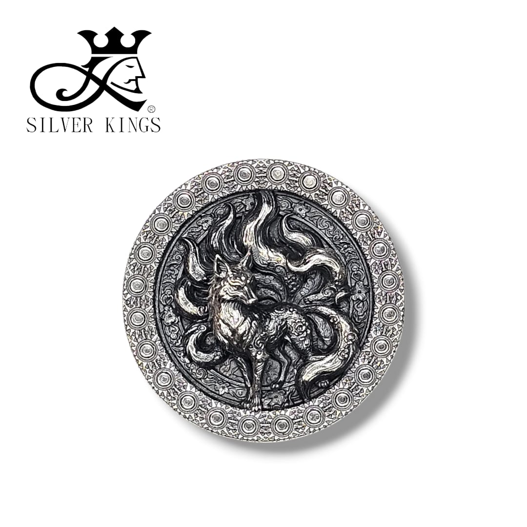 Nine-Tailed Fox Pendant Infinity [九尾狐] with chain