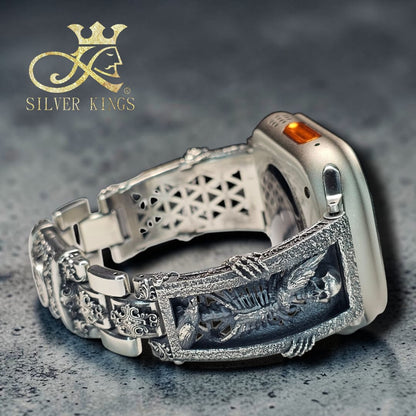 Skull Watches Bangle