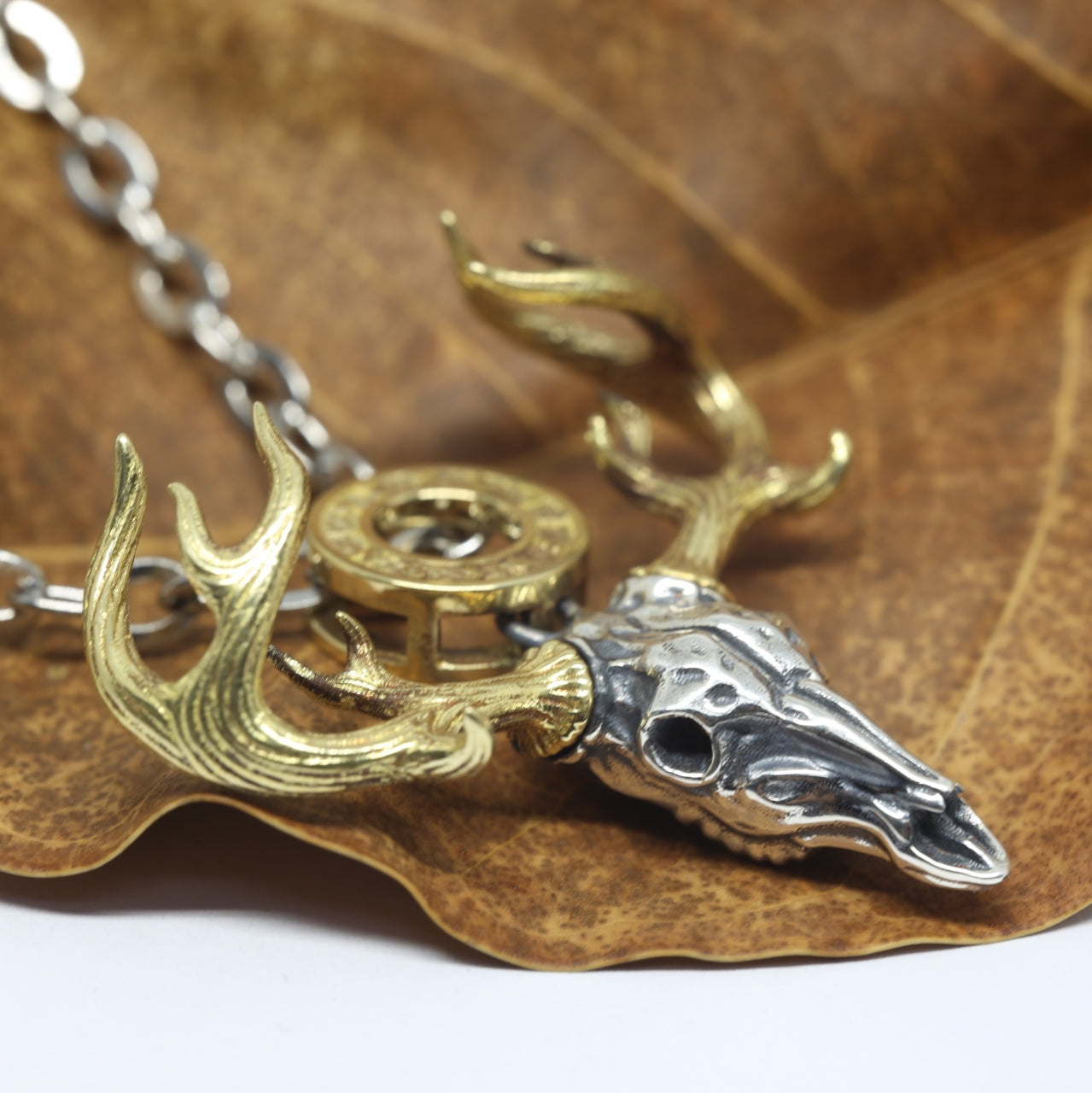 Deer or Horse Pendant with chain