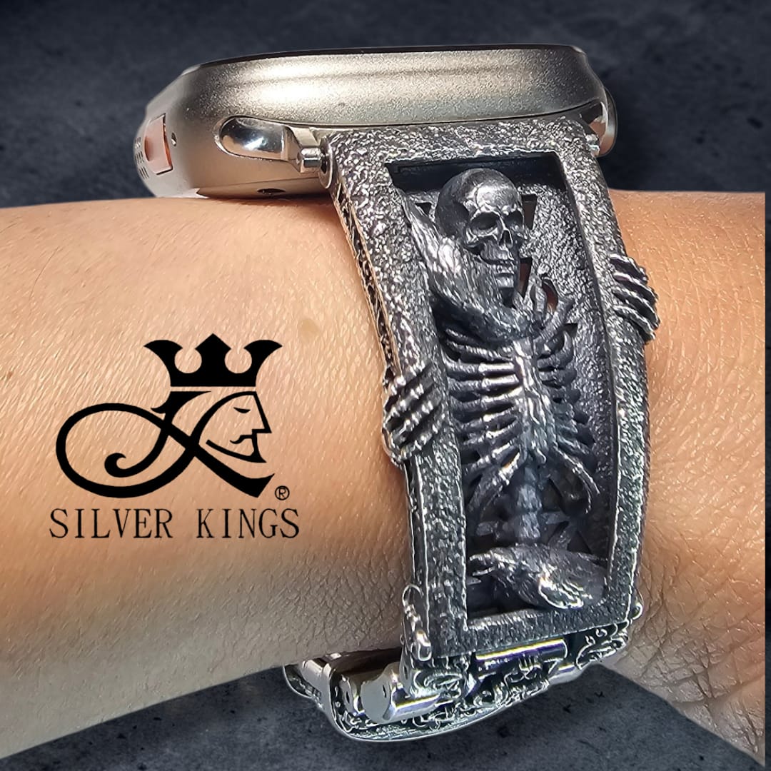 Skull Watches Bangle