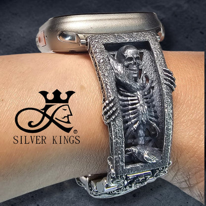 Skull Watches Bangle