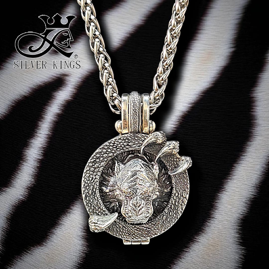 Tiger Pendant with chain