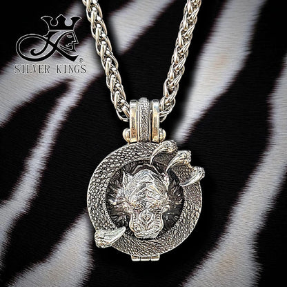Tiger Pendant with chain
