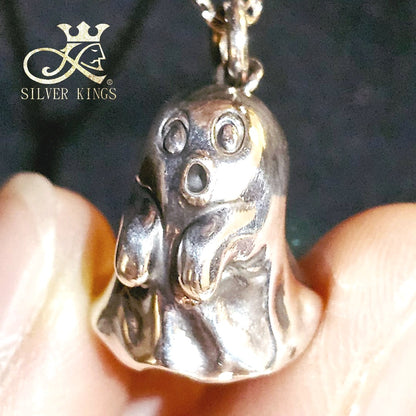 Ghost Pendant with chain