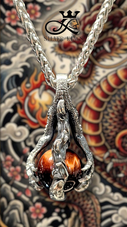 「鎮龍」「焚天珠」吊咀 Inferno Dragon Bead Pendant