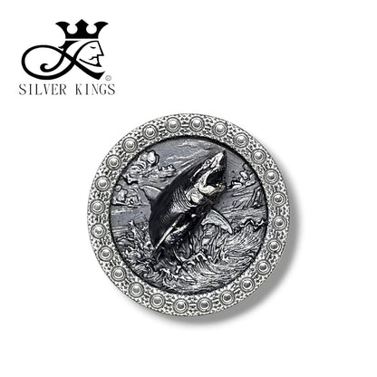 Shark Pendant Infinity [大白鯊] with chain)